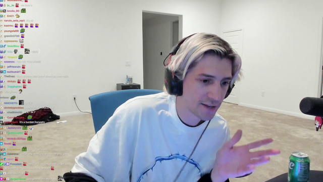 Xqc on the Texas house