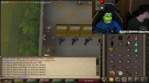 Meanwhile on the Old School Runescape section