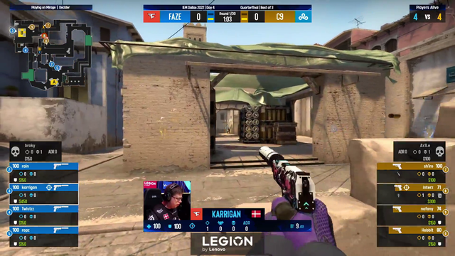 Twistzz holds B