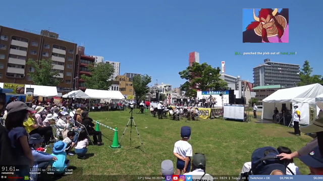 Rob waddles into random Super Mario concert