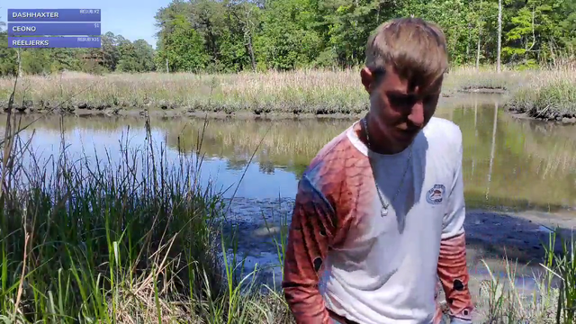 Alec goes for a swim