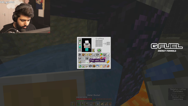 csgo streamer FURIOUSSS plays minecraft