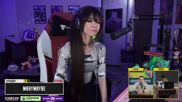 MaryMaybe leaks her real voice