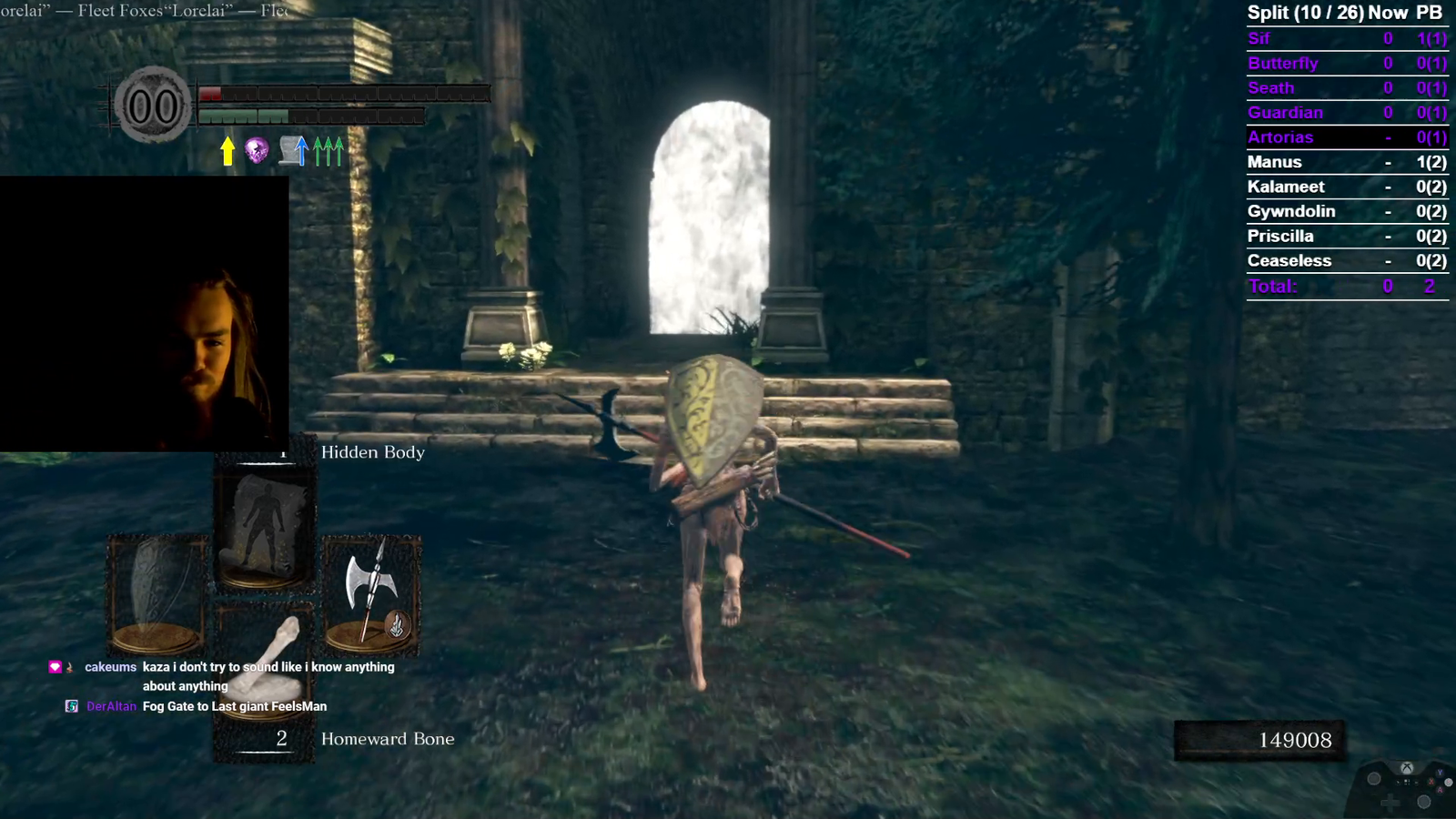 Dark souls no hit runner loses run at absolutely perfect time
