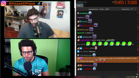 Hasan finally breaks as Trihex stunlocks him from going to sleep for 20 minutes