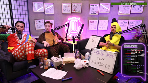 TrashTastePodcast ends their 24 hour charity stream for Doctors Without Borders raising over $176k
