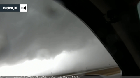 Streamer hit by a Tornado
