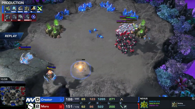 Dreamhack SC2 finishes the stream by playing the same clip over and over