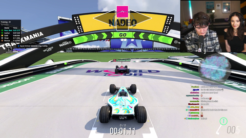 Wirtual plays Trackmania with just his brain