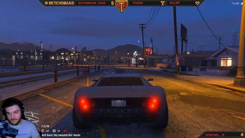 Milton gets emotional on stream.
