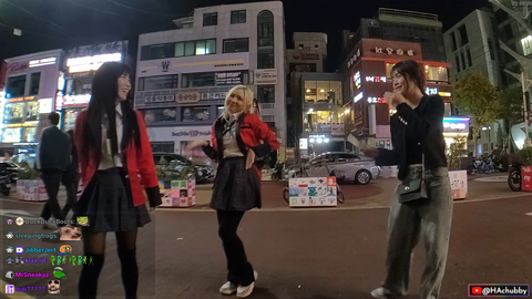 Hachu steals a girl