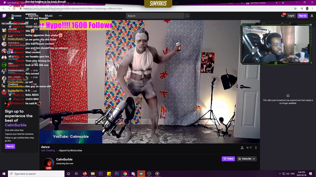 Meanwhile in the deepest depth of Just Chatting