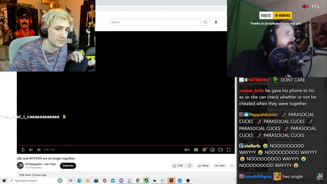 xQc copes about Forsen's thoughts then gets hit with a surprise link