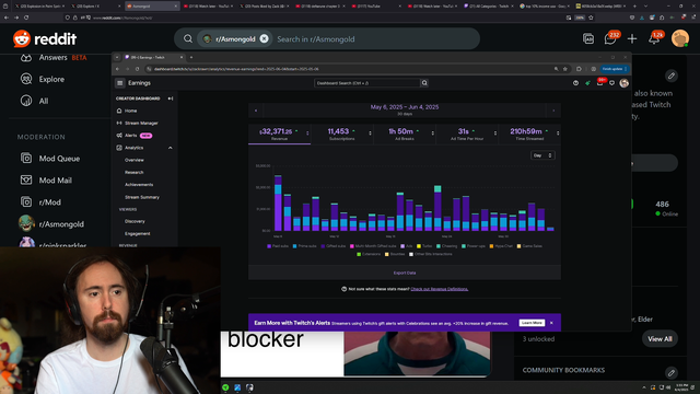Asmongold earns more from 2 days on Kick than 30 days on Twitch