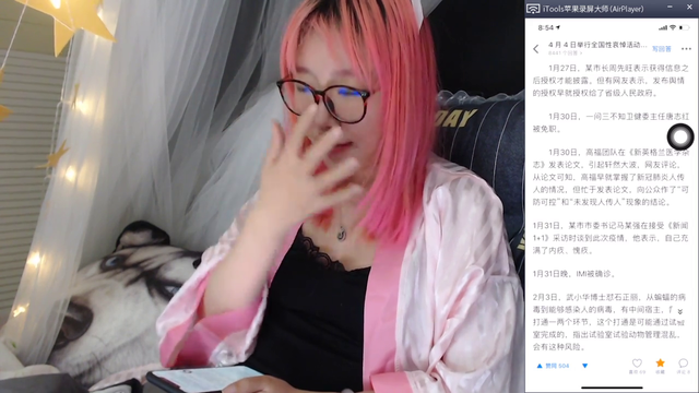 Eloise exposing China regarding the coronavirus