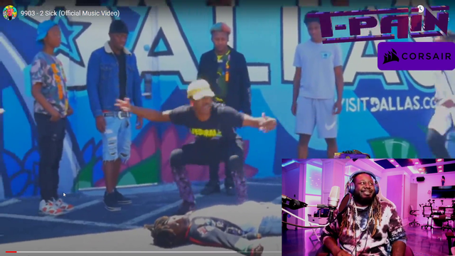 TPain notices an error in a flawless music video