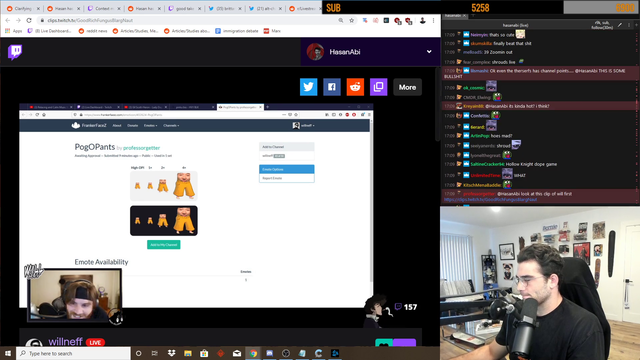 Will Neff Shits on Hasan's Poo Poo Pants