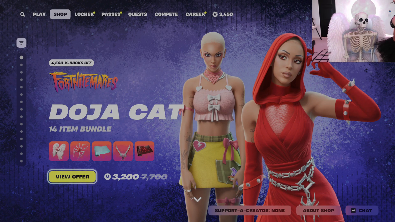 Doja Cat beats up xQc