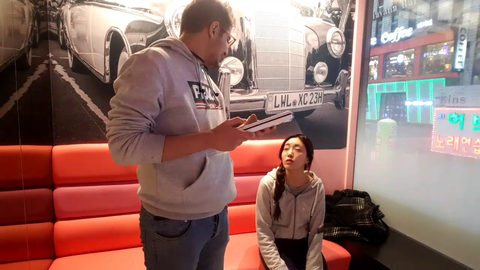Fan tries to keep girl streamer from leaving him YIKES