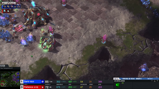 Sound guy playing PUBG during GSL