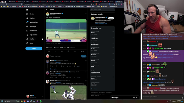 Knut reacts to OTK sports day highlights
