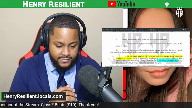 Adapter motions to seal court records because of a juicer on Henry’s stream