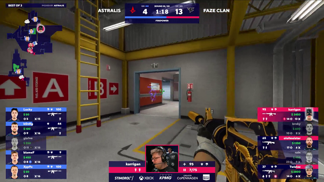Astralis has a 6th man (BLAST Premier Fall Final)