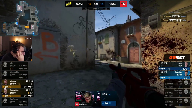 ohnePixels reaction to CSGO Major Overtime