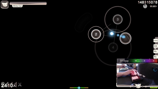 #1 osu! Player chokes extremely hard 7 minute map in the last 5 seconds of it.