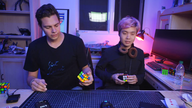 Rubik's Cube Race - sleightlymusical