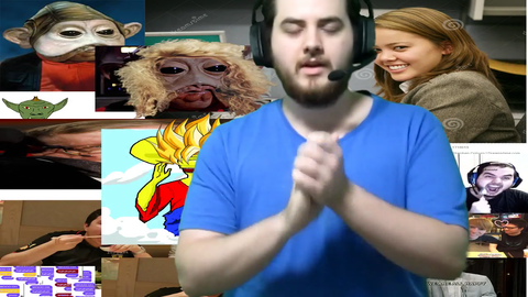 Streamer Shows off new headset