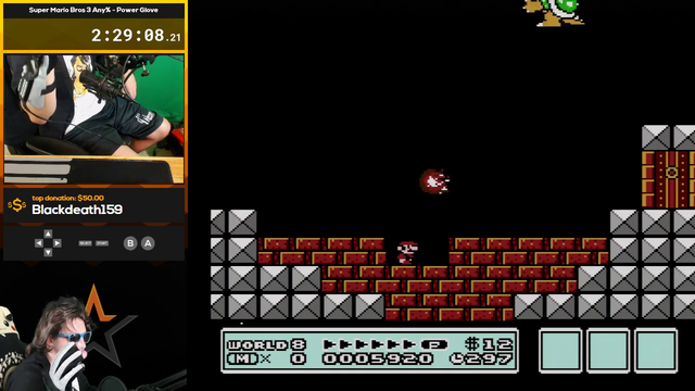Super Mario Bros 3 Power Glove vs Bowser