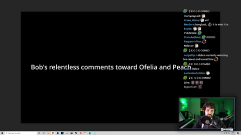 Destiny plays recorded audio of Ofelia explaining how Bob pressured her