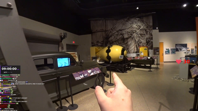 PSP1G slaps a nuclear bomb at a museum