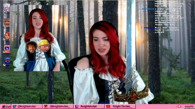Anti titty streamer shows bobs on Stream!