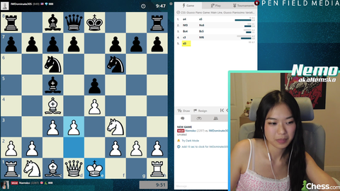 Nemsko teaches IWDominate chess