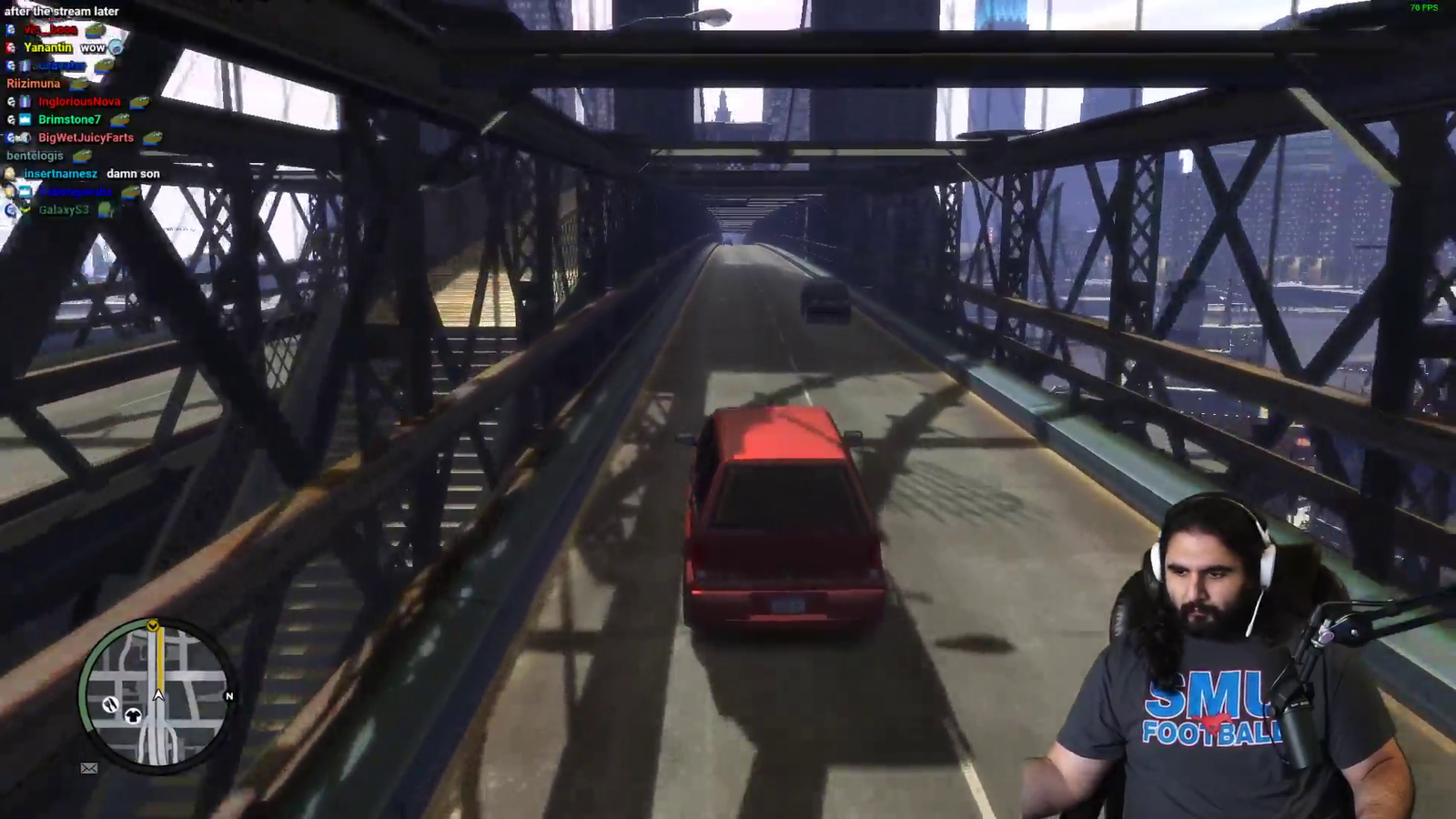 Entitled streamer text and drive on stream, accident occurs