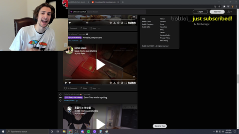 xQc Gets distracted
