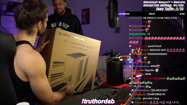 Nmplol shows up in WakeWilder's stream and gives him a PC