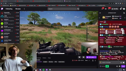 xQc sends TTS donation to Forsen