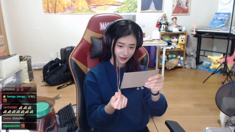 Esfand left a surprise in Jinny's suitcase