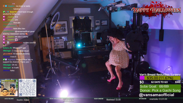 Vansama's Halloween performance