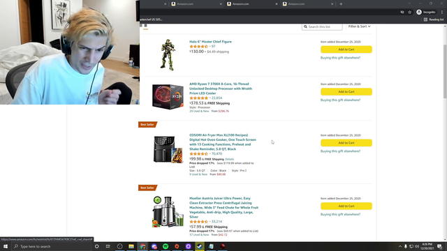 Xqc's educated take on cooking equipment.