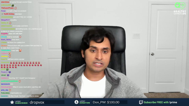 Dr.K expresses how the gaming community has the ability to beat mental illness