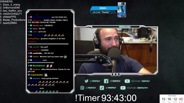 Pestily's neighbour breaks his all-time Hype Train record