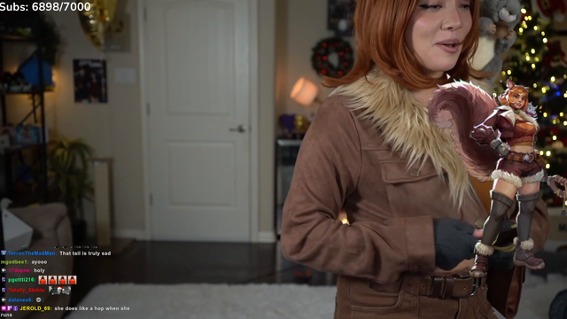 Cinna cosplayed as Squirrel Girl from Marvel Rivals