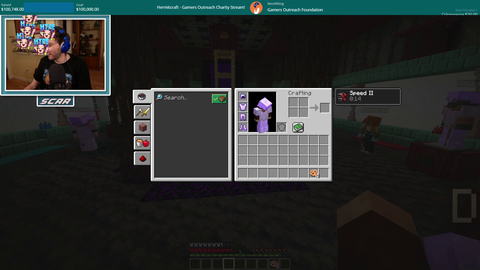 Hermitcraft community raises 100K for Gamer's Outreach charity 24 minutes into stream