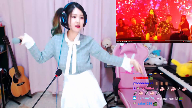 Korean Streamer's Mic Muted while Singing - AGAIN