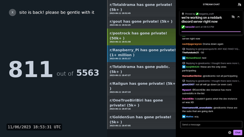 reddark_247 The blackout keeps growing. Another 20+ million in a matter of seconds