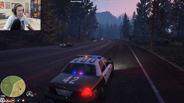 Same cop stalling drive for xqc
